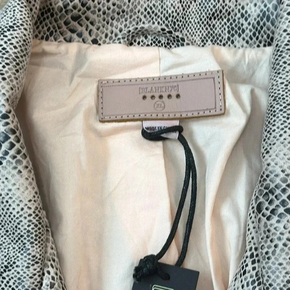 BlankNYC pink Snake skin blazer size XL brand new with tags - Picture 6 of 12